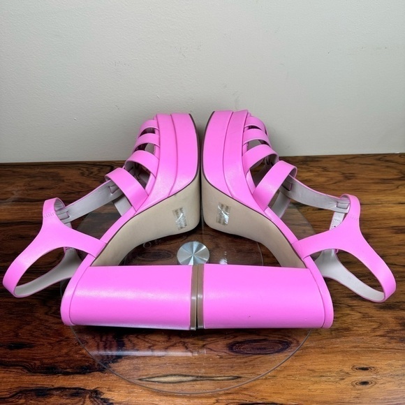 NEW BP. Amaya Fisherman Platform Sandal - Pink Punch - size 9.5 - Picture 12 of 15